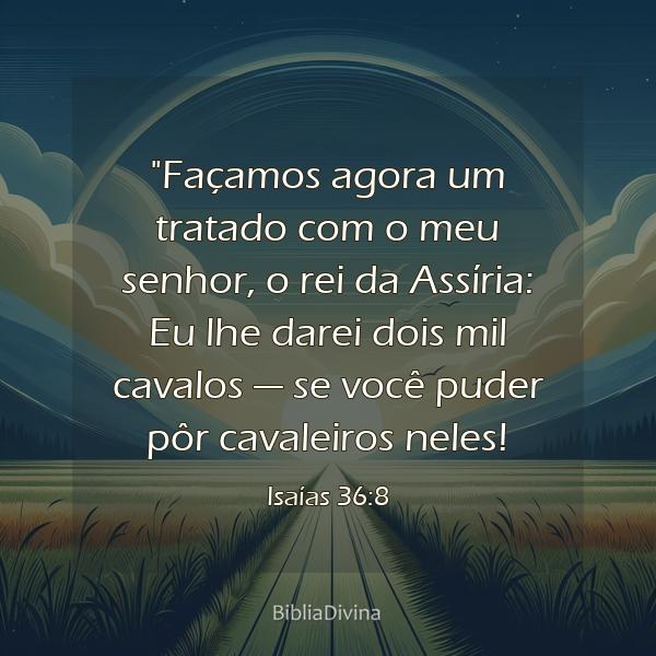 Isaías 36:8