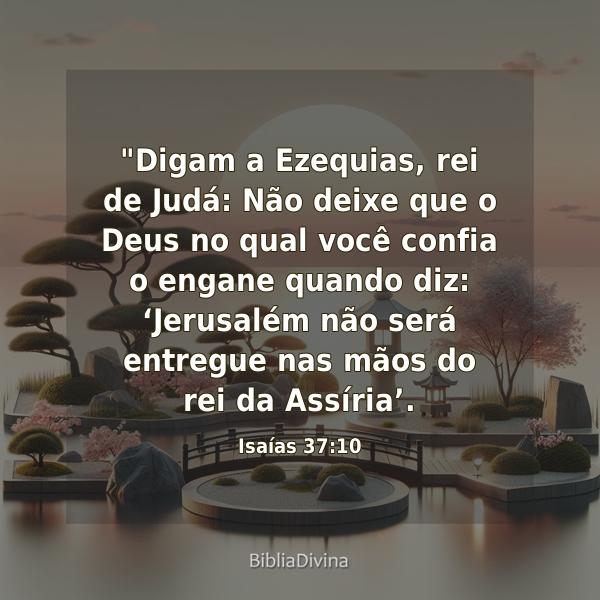 Isaías 37:10