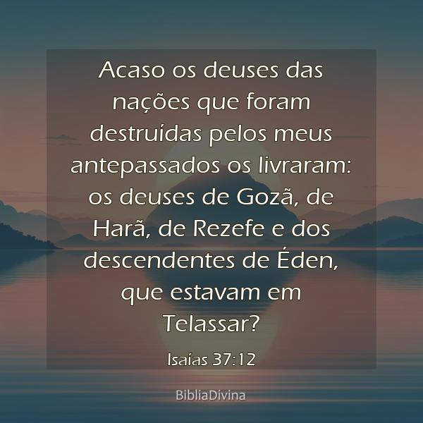 Isaías 37:12