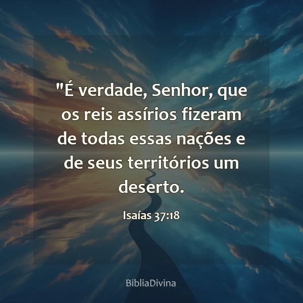 Isaías 37:18