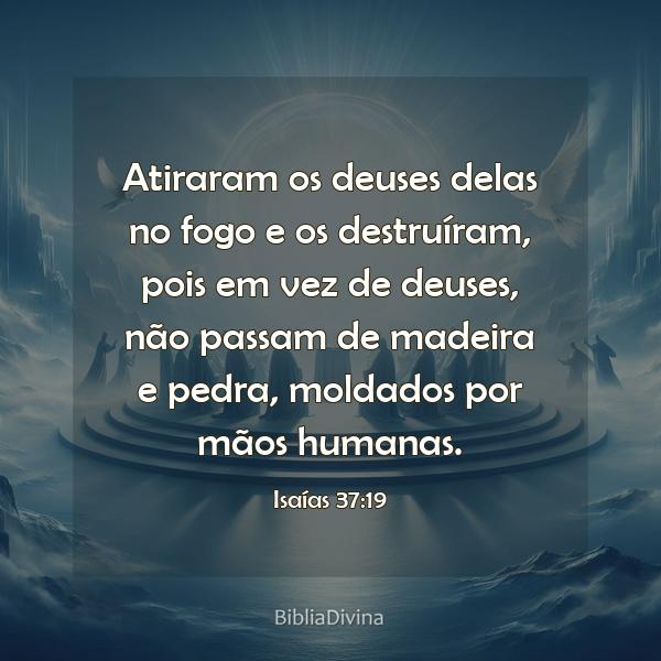 Isaías 37:19