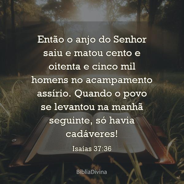 Isaías 37:36