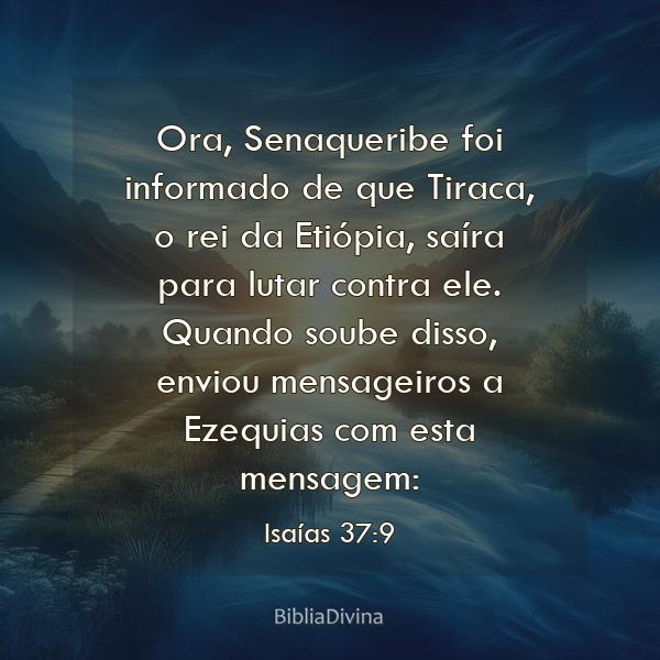 Isaías 37:9