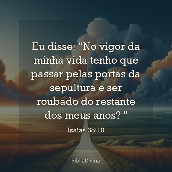 Isaías 38:10