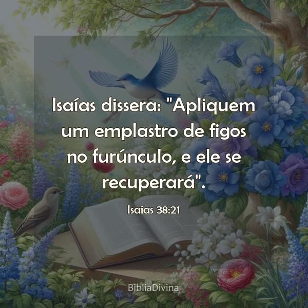 Isaías 38:21