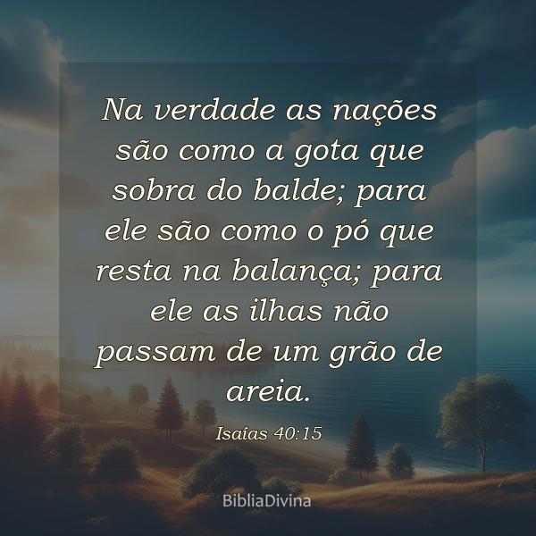 Isaías 40:15