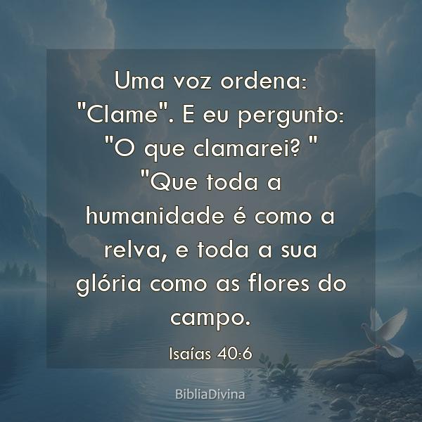 Isaías 40:6