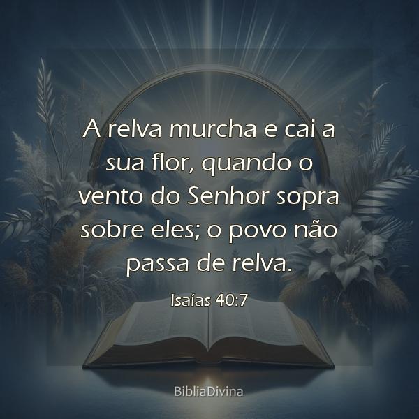 Isaías 40:7