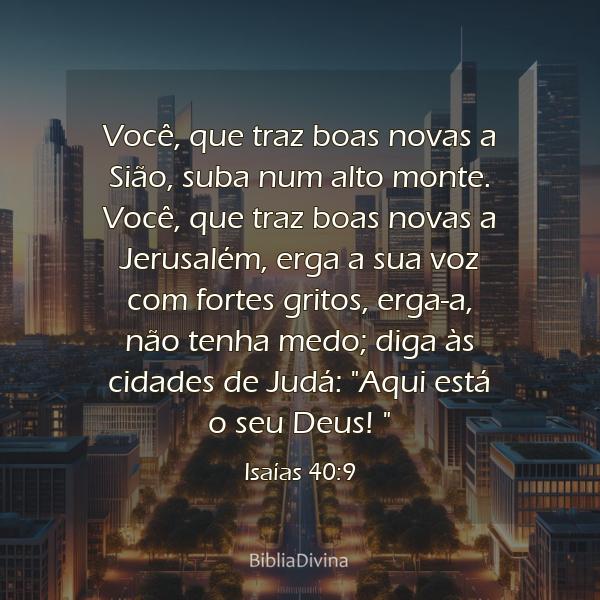 Isaías 40:9