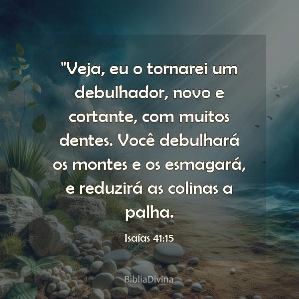 Isaías 41:15