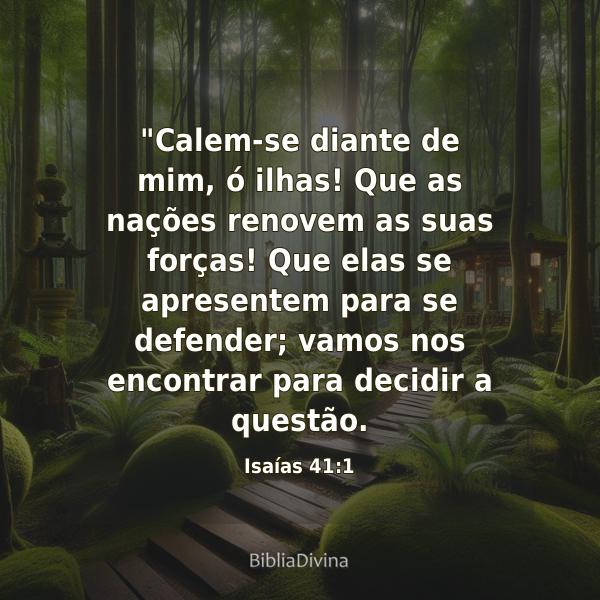 Isaías 41:1