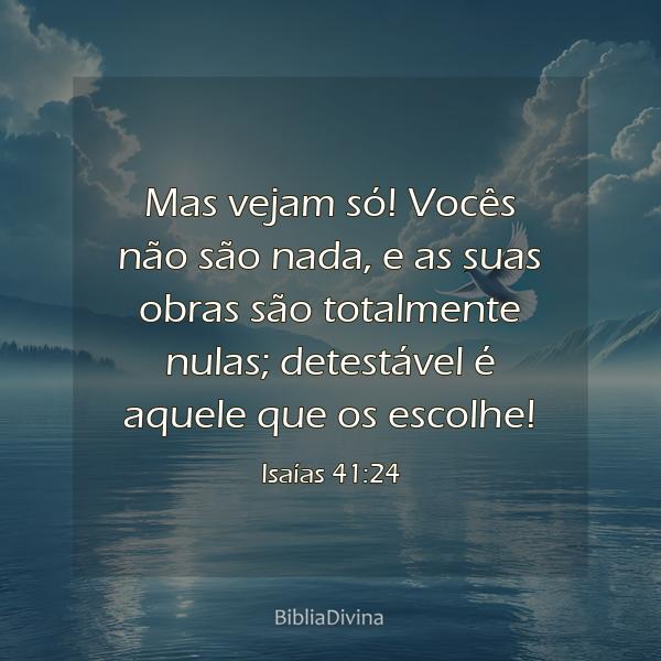 Isaías 41:24