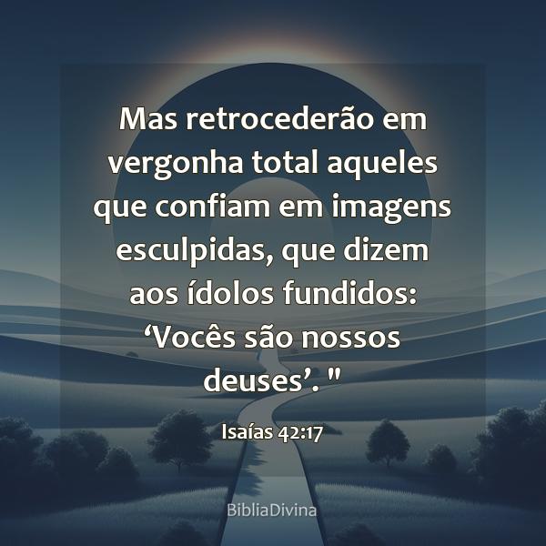 Isaías 42:17