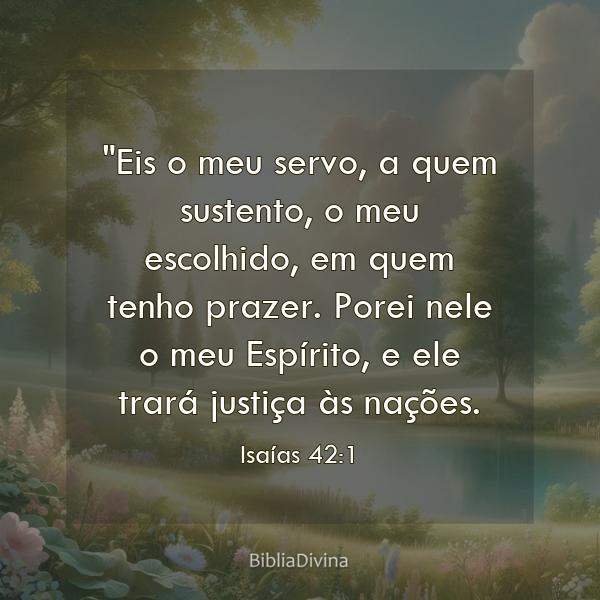 Isaías 42:1