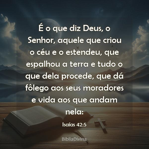 Isaías 42:5