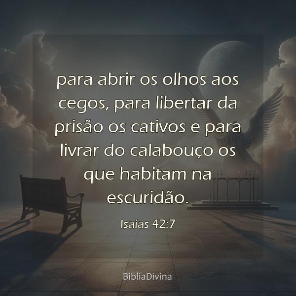 Isaías 42:7