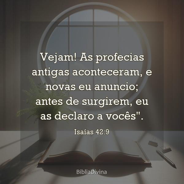 Isaías 42:9