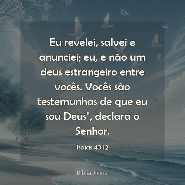 Isaías 43:12