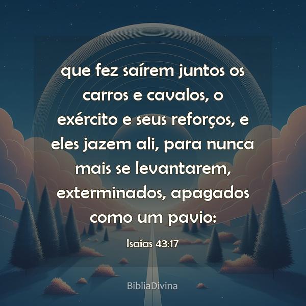 Isaías 43:17