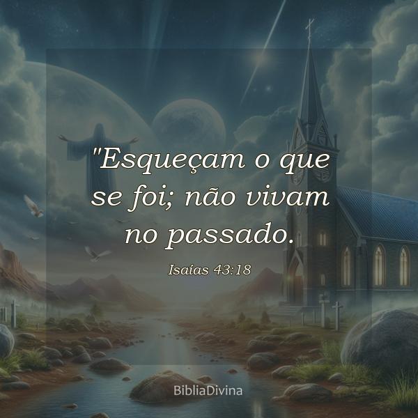 Isaías 43:18