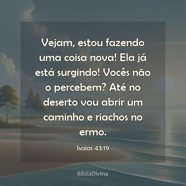 Isaías 43:19