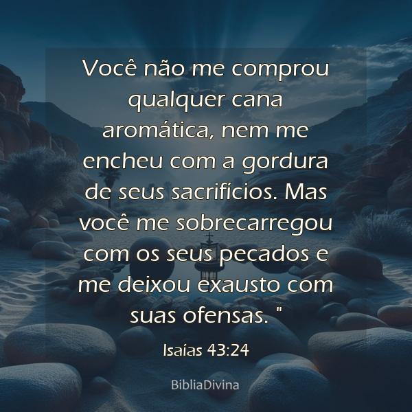 Isaías 43:24