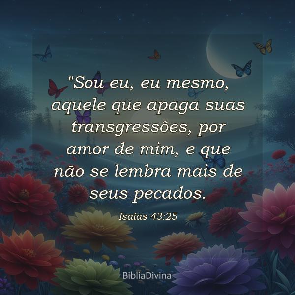 Isaías 43:25