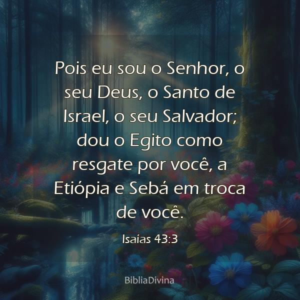 Isaías 43:3