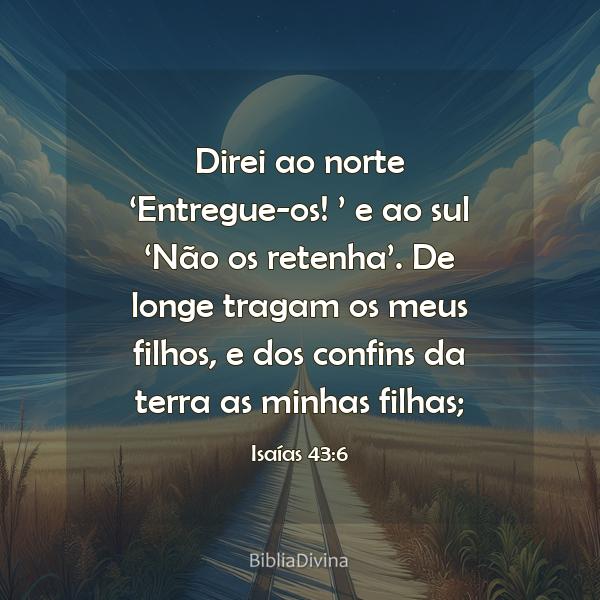 Isaías 43:6