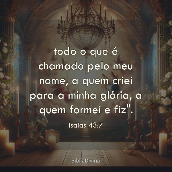 Isaías 43:7