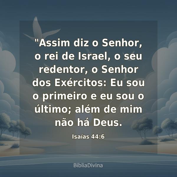 Isaías 44:6