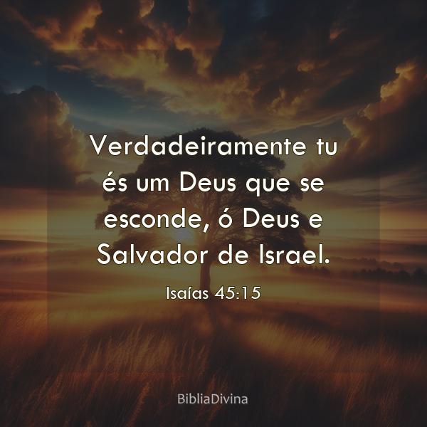 Isaías 45:15