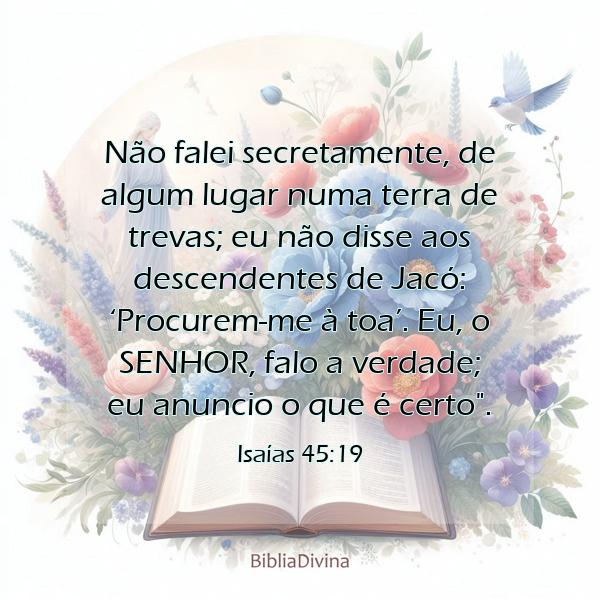 Isaías 45:19