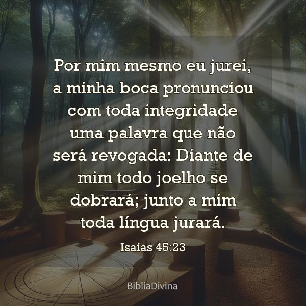 Isaías 45:23