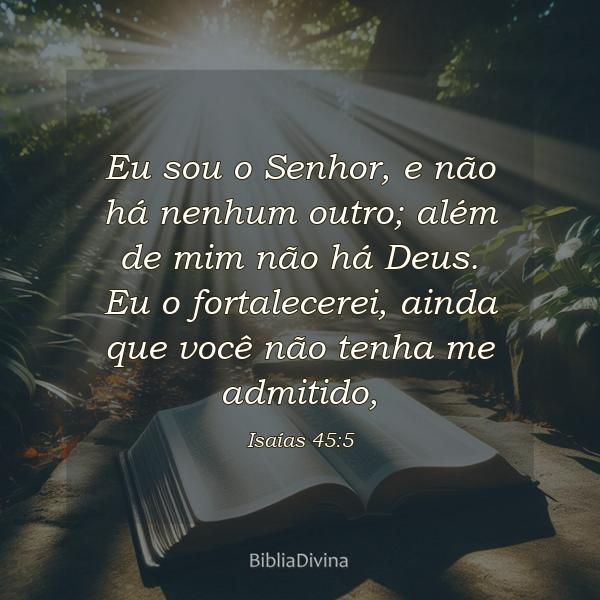 Isaías 45:5