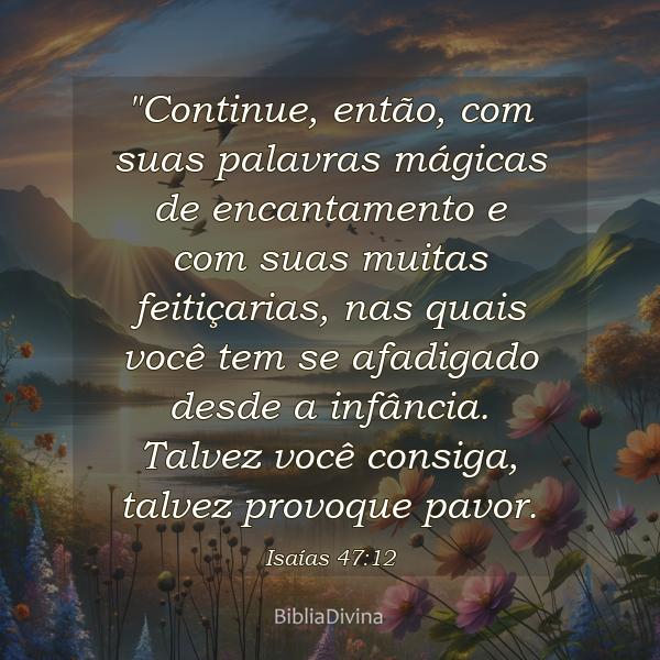 Isaías 47:12