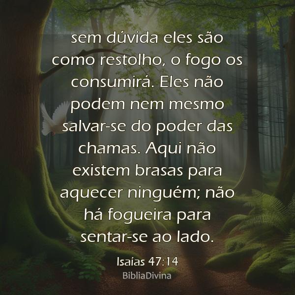 Isaías 47:14