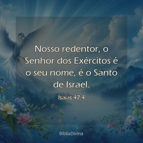 Isaías 47:4