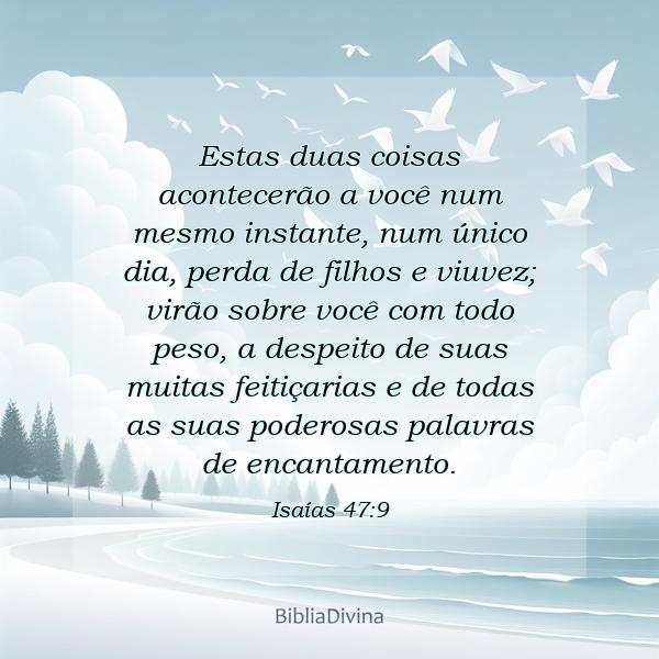 Isaías 47:9