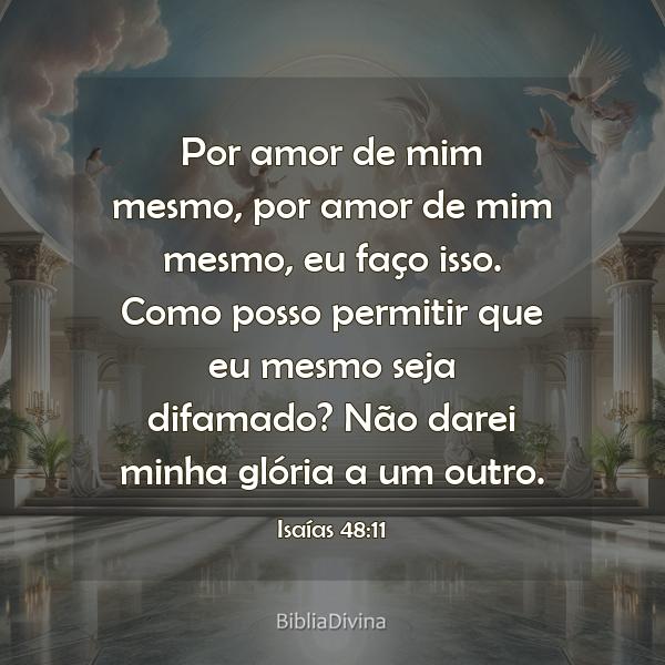 Isaías 48:11