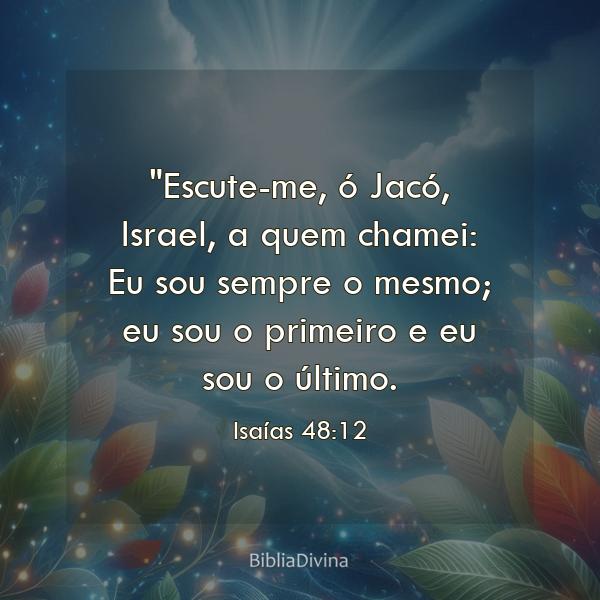 Isaías 48:12