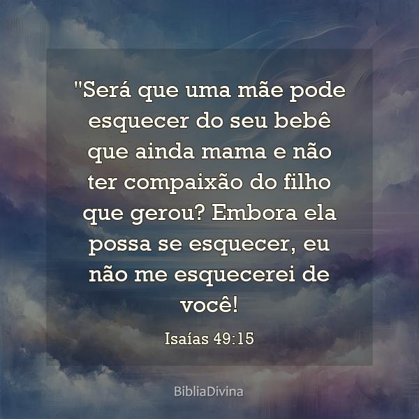 Isaías 49:15