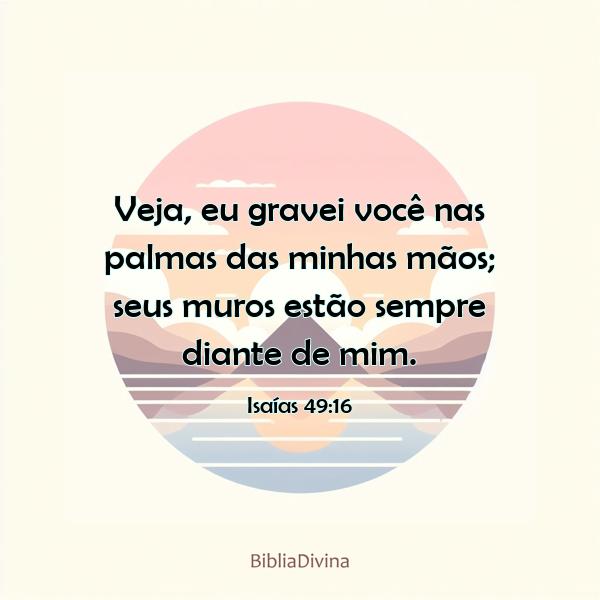 Isaías 49:16