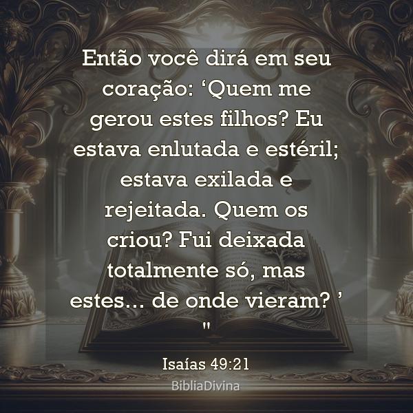 Isaías 49:21