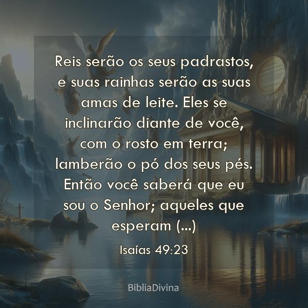 Isaías 49:23