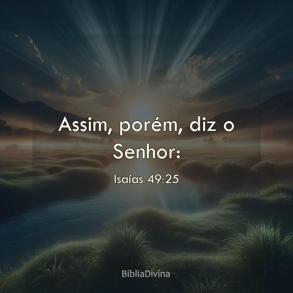 Isaías 49:25