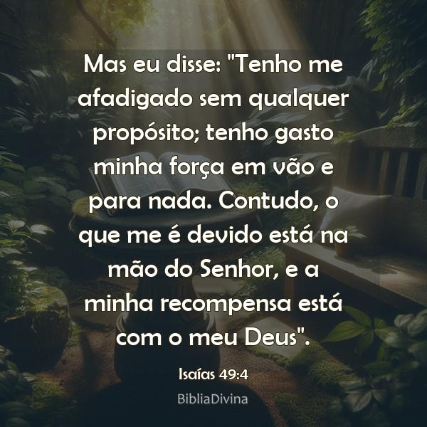 Isaías 49:4