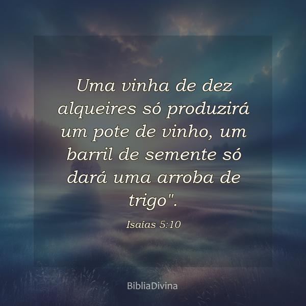 Isaías 5:10