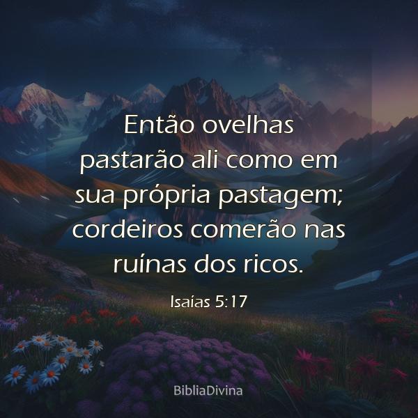 Isaías 5:17