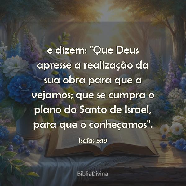 Isaías 5:19